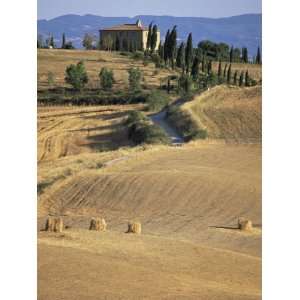 Rolling Landscape in Siena Province, Tuscany, Italy Photographic 