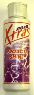 Storm Proacta Shine 4 oz Bowling Ball Polish FREE SHIP  