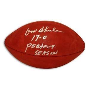  Don Shula Autographed/Hand Signed NFL Football Inscribed 