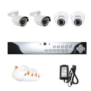  Complete Professional Surveillance CCTV Security Camera System 