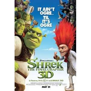  Shrek the Third Original Movie Poster 27x40 Everything 