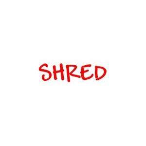  SHRED Rubber stamp for office use self inking Office 