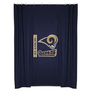  NFL St. Louis Rams Locker Room Shower Curtain