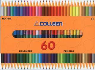 Box of 30 Double End Colleen Round Color Pencils  