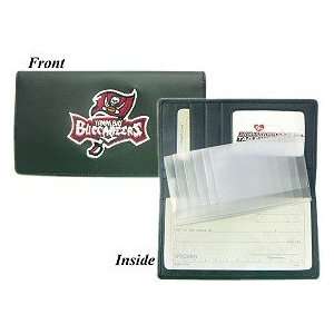 New Tampa Bay Buccaneers Embroidered Leather Checkbook CoverHigh 
