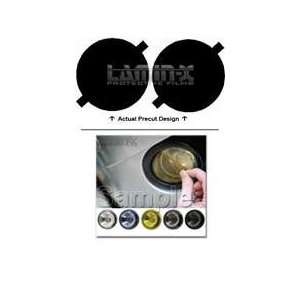   (07  ) Fog Light Vinyl Film Covers by LAMIN X Gun Smoked Automotive