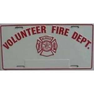 Volunteer Fire Department License Plates Plate Tags Tag auto vehicle 