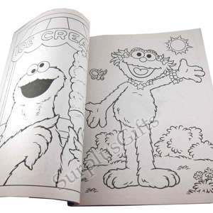 Sesame Street Outdoors All Day Jumbo Coloring and Activity Book
