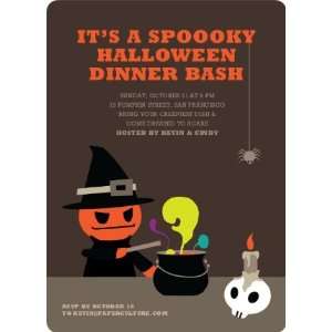  Mad Pumpkin Scientist Halloween Invites Health & Personal 