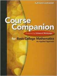 ECOMPANION BASIC COLLEGE MATHAN APPLIED APPROACH, 1st ed., (1133708161 