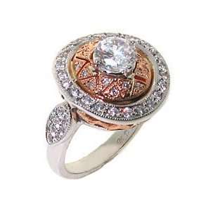  Mastini Savoy Diamond Ring without Center Stone, 5.75 Mastini 