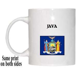 US State Flag   JAVA, New York (NY) Mug 