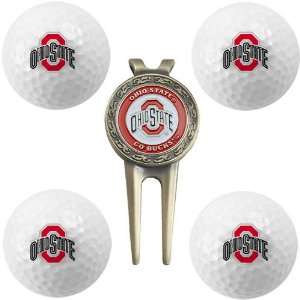  Ohio State Buckeyes Golf Gift Set