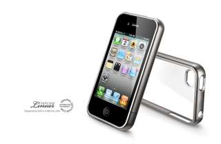 SGP Linear Crystal Case for iPhone 4   Gun Metal  