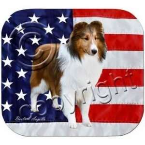  Sheltie Patriotic Mousepad