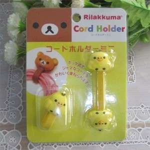 2pc Cute Chicken Wire Cord Holder Cable Organizer 4 Iphone   