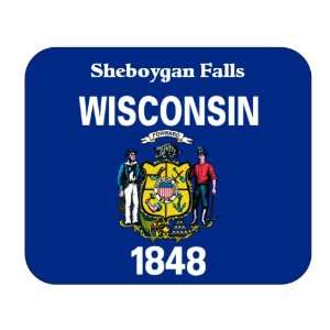  US State Flag   Sheboygan Falls, Wisconsin (WI) Mouse Pad 