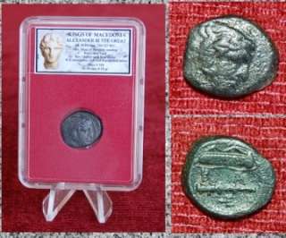ANCIENT GREEK COIN MACEDONIAN KINGS ALEXANDER THE GREAT 336 323 BC 