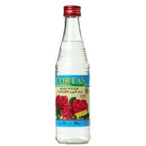 Rose Water, Cortas, 10 fl oz (Case of Grocery & Gourmet Food