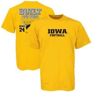 Iowa Hawkeyes vs. Penn State Nittany Lions Gold Built To Win Score T 