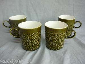 CELTIC CONNEMARA ERIN GREEN COFFEE CUPS IRELAND tea  