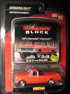 2010 Auction Block Series 13 (6 Car Set) by Greenlight  