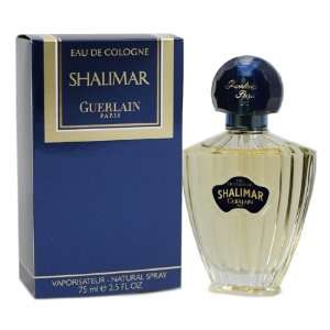  SHALIMAR Perfume. EAU DE COLOGNE SPRAY 2.5 oz / 75 ml By 