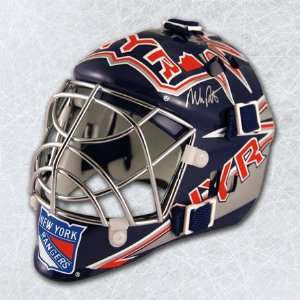   RICHTER New York Rangers SIGNED Mini Goalie Mask Sports Collectibles