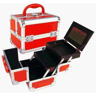  Seya TS 81 Red Makeup Case with Mirror Beauty