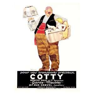  Cotty Giclee Poster Print by René Vincent, 32x44