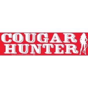  Cougar Hunter bumper sticker