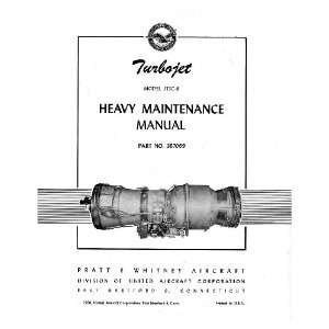   JT3 C 6 Aircraft Engine Maintenance Manual Pratt & Whitney Books