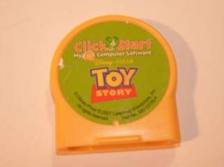 Leapforg Click Start TOY STORY Computer Software Game Cartridge 