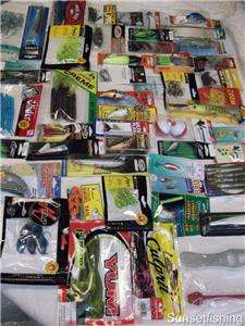 LARGE FISHING LOT OVER 50 ITEMS ALL NEW  