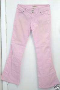 Abercrombie Corduroy Pink Pants Girls Size 14  