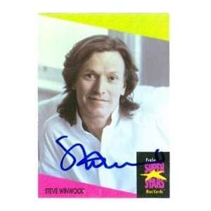  Steve Winwood autographed trading card (ip) Sports 