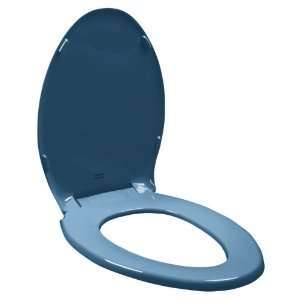   019.209 Rise and Shine Elongated Toilet Seat with Cover, Rhapsody Blue