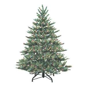 Just Cut Natural Frasier Fir Pre Lit PE Artificial Christmas Tree 
