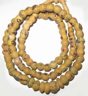 BEAUTIFUL AFRICAN AUTHENTIC AKOSO TRADE BEADS  