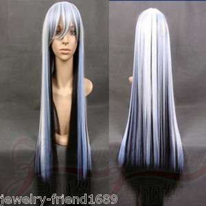 New cosplay Pretty Prick a grandson of female ghost snow cos wigs+gift