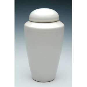  White Gloss Cremation Urn