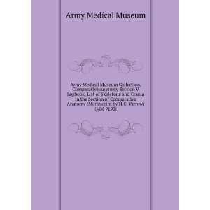   by H.C. Yarrow) (MM 9193) Army Medical Museum  Books