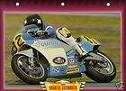 QUANTEL COSWORTH 1988 Motorcycle BIG CARD RACING GP