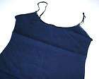 BEAUTIFUL LONG CAMI CAMISOLE CHOICE OF COLORS COTTON SPANDEX XL XXL 