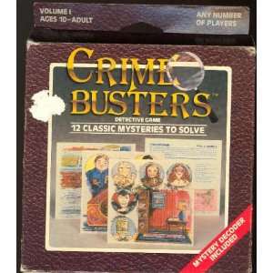  Crime Busters Volume I Detective Game Toys & Games