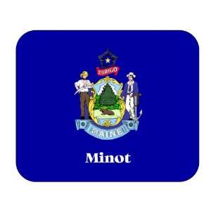  US State Flag   Minot, Maine (ME) Mouse Pad Everything 