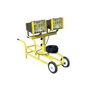 Hazardous Area Lighting   2 X 400 Watt Metal Halide   Portable Cart 