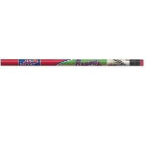  MLB Atlanta Braves Pencils, Set of 24 with Baseball Team 