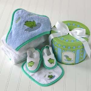  Finley the Frog Baby Bath Time Gift Set 