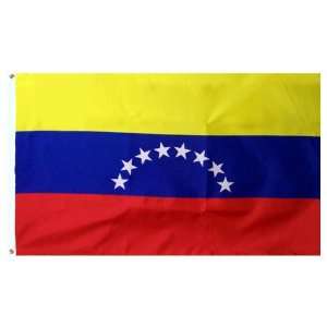  Venezuela (No Seal) Flag 5X8 Foot Nylon Patio, Lawn 